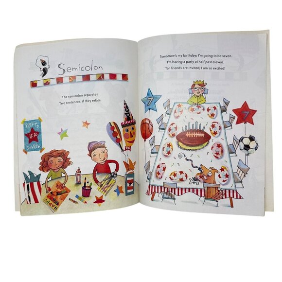 Punctuation Celebration Scholastic Childrens Grammar Learning Book By Elsa Knigh - Picture 3 of 4